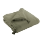 Bout de lit double gaze de coton luxe 90 x 200 cm Gaia Romarin
