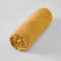 Drap housse 140 x 190 cm en lin lavé Soline Miel