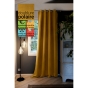 Rideau occultant isolant phonique + polaire 140 x 280 cm Inuit Jaune moutarde