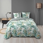 Parure 3 p. 240 x 220 cm microfibre imprimee Louna