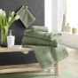 Tapis de bain 50 x 85 cm eponge de coton Tendresse Fougère