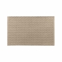 Tapis rectangle 50 x 80 cm coton/polyester tisse alivia Camel