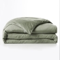 Housse de Couette 240 x 220 cm - Satin d’Eucalyptus Uni Lysandre Thym