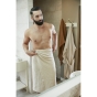Drap de Bain 90 x 150 cm - Double Gaze de Coton 220 g/m² - Gaia Camel