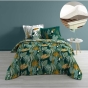 Pack housse de couette 220x240 cm Brazilia + drap housse 140x190 Blanc
