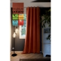 Rideau occultant isolant phonique + polaire 140 x 260 cm Inuit Orange