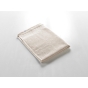 Tapis de bain 50 x 70 cm éponge unie garance pampa Naturel