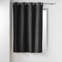 Rideau a oeillets 135 x 180 cm isolant thermique microfibre Micropolar Noir