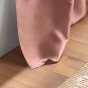 Lot de 2 rideaux effet soie 140 x 240 cm Shana Rose poudré