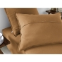Taie d'oreiller flanelle 50 x 70 cm candice camel Marron
