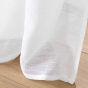 Voilage à Œillets Grande Hauteur - 140 x 280 cm - Voile Sable avec Franges Frangina