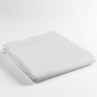 Drap plat 1 pers. 180 x 290 cm coton 57 fils Lina Blanc