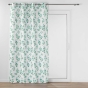 Lot de 2 Rideaux a oeillets 140 x 260 cm polyester imprime Leandre