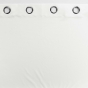 Rideau tamisant à oeillets 140 x 260 cm velours reflief Velouriane Blanc