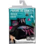 Housse de couette imprimé 260 x 240 cm 100% coton 42 fils + 2 taies Porte bonheur