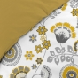 Housse de couette  240 x 220 cm double gaze coton 57 fils Garance