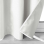 Lot de 2 rideaux isolant phonique thermique occultant 140 x 260 cm Darcko Gris pâle