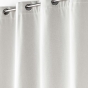 Lot de 2 Rideau à oeillets 140 x 260 cm doublé polaire isolant Jupiter Naturel