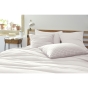 Taie d'oreiller gaze de coton tissée 60 x 60 cm gaïa mix Blanc