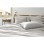 Taie d'oreiller gaze de coton tissée 60 x 60 cm gaïa mix Gris