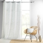 Rideau a oeillets 140 x 260 cm polyester imprime Linea