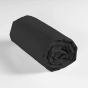 Pack parure de couette enfant  Félina 140 x 200 cm + drap housse 90 x 190 x 30 Noir