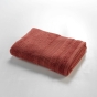 Drap de douche 70 x 130 cm eponge unie tendresse Terracotta