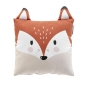 Coussin compresse 40 x 40 cm coton imprime roxy des. place Sans