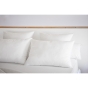 Oreiller coton anti acariens 50 x 70 cm Sirius Blanc