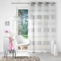Panneau a oeillets 140 x 240 cm voile jacquard pasadena Sans