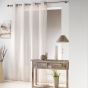 Panneau a oeillets 140 x 240 cm tisse naturel helios Lin