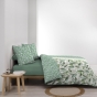 Housse de couette 240 x 220 cm coton 42 fils + 2 taies Eleonore