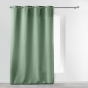 Rideau grande hauteur 140 x 280 cm polyester uni Essentiel Sauge