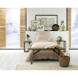Housse de couette chaude en flanelle 140 x 200 cm Candice Beige