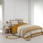 Parure de couette 240 x 220 cm coton 42 fils + 2 taies Xenati