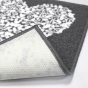 Tapis rectangle 50 x 80 cm imprime mathilda Sans
