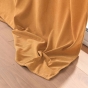 Lot de 2 Rideau tamisant 135 x 260 cm velours uni Novana Miel