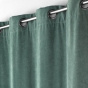Rideau tamisant 135 x 260 cm velours uni Novana Sauge