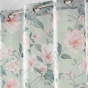 Panneau a oeillets 140 x 240 cm voile sable imprime alissia Menthe