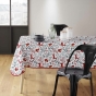 Nappe rectangle 150 x 240 cm polyester imprime Forestine
