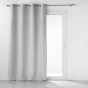 Rideau a oeillets 140 x 260 cm jacquard chenille Mariella Gris
