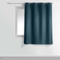 Lot de 2 rideaux petite hauteur 140 x 180 cm Polyester Essentiel Marine