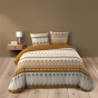 Parure de couette 240 x 220 cm coton 42 fils + 2 taies Xenati
