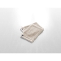Lot de 2 gants 15 x 21 cm éponge unie garance pampa Naturel