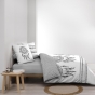 Pack Housse de couette 240 x 220 cm rêve indien + drap housse 140x190 cm