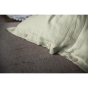 Pack gaze de coton parure de couette 260X240 cm + drap housse 160X200 + 2 taies 50X70  Vert