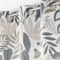 Lot de 2 rideaux a oeillets 140 x 260 cm polyester imprimé Tilda Blanc