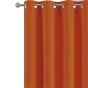 Lot de 2  Rideaux occultant a oeillets 135 x 240 cm Occult Terracotta