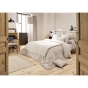 Housse de couette gaze de coton Luxe 240 x 220 cm Pampa