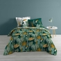 Pack housse de couette 220x240 cm Brazilia + drap housse 140x190 Blanc